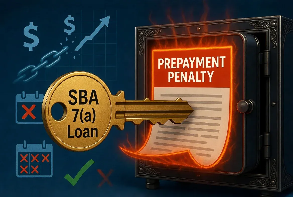 SBA 7a Prepayment Penalty Rules in 2026
